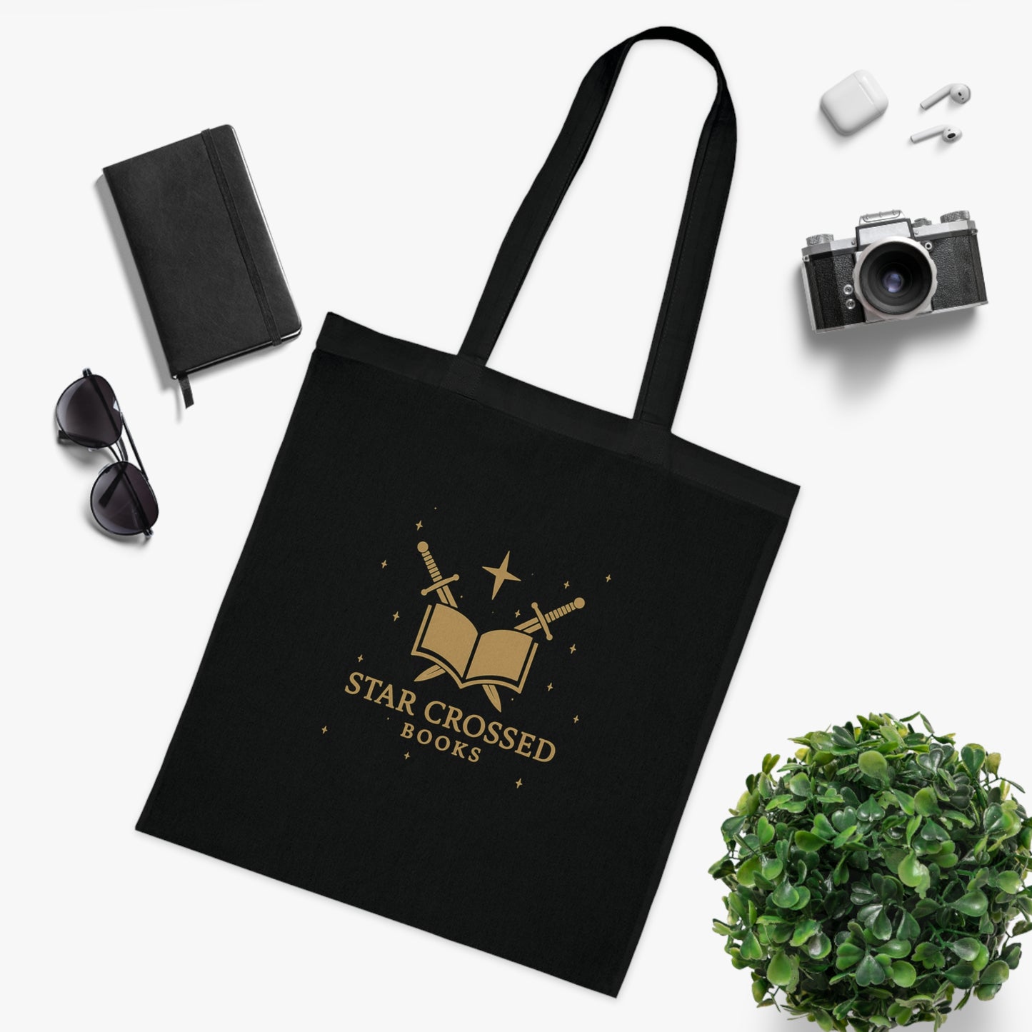 Cotton Tote - Starcrossed Books Logo