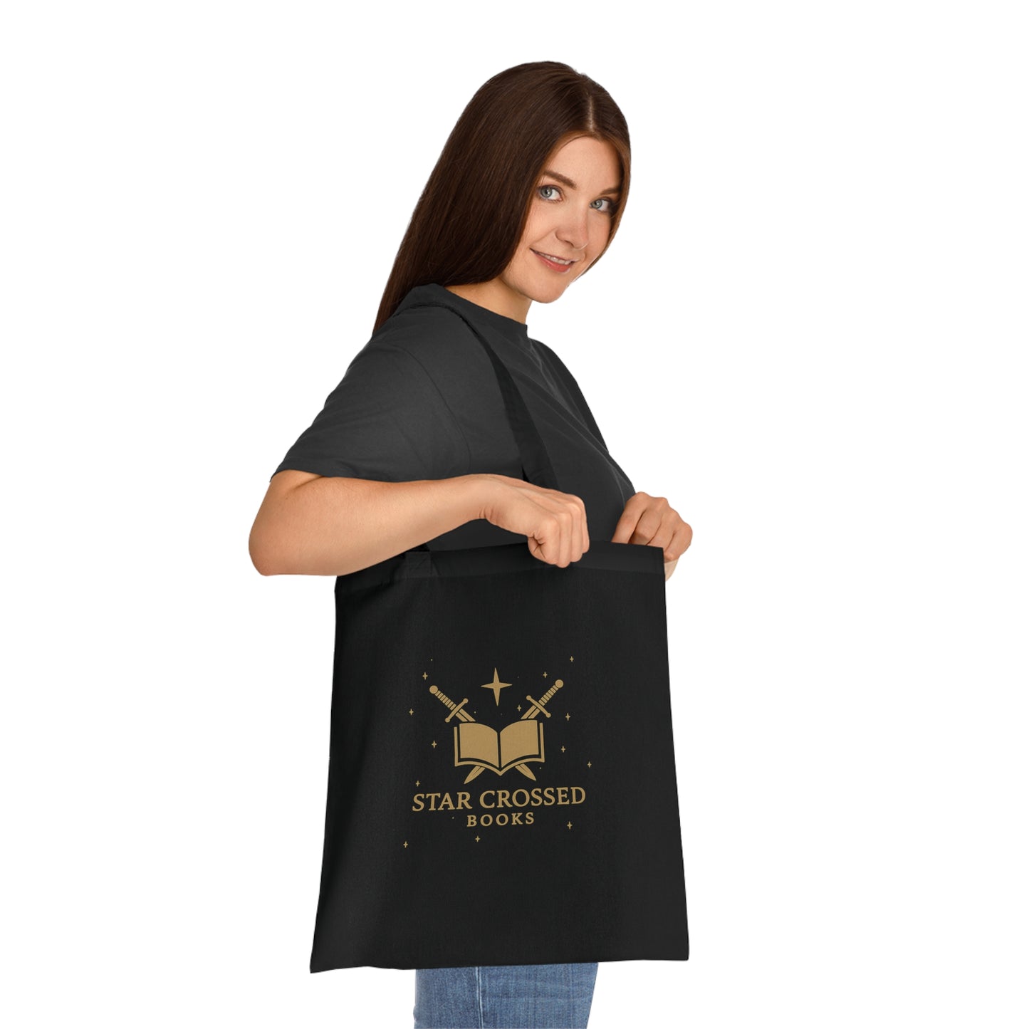 Cotton Tote - Starcrossed Books Logo