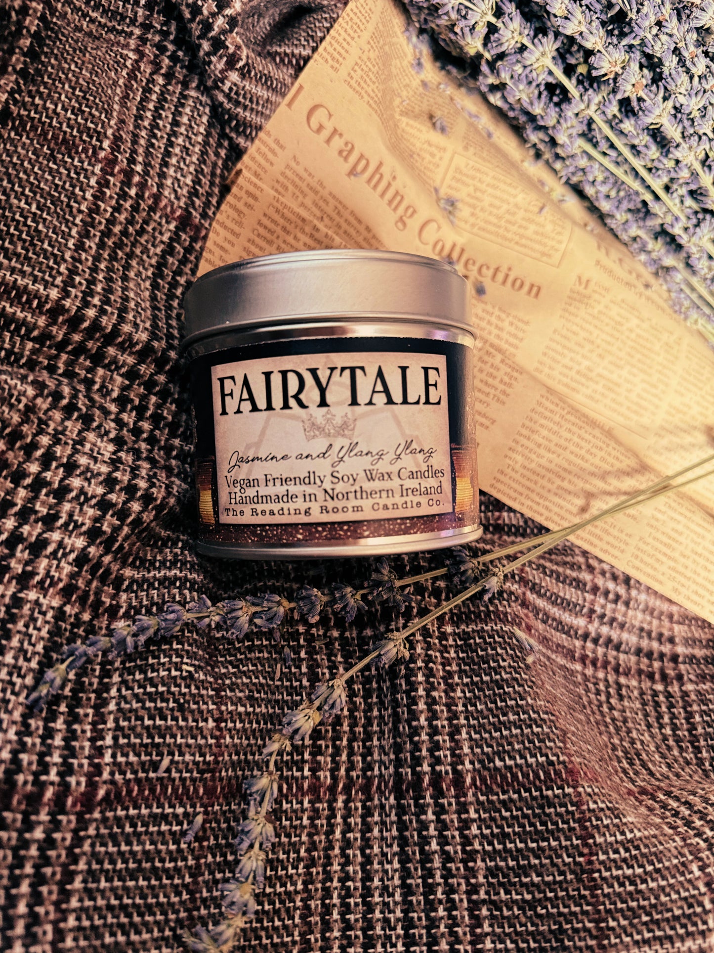 Fairytale- Scented Soy Candle- Jasmine and Ylang Ylang
