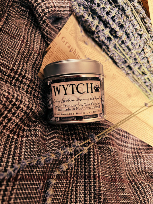 Wytch- Scented Soy Candle - Cedar, Labadnum, Rosemary and Smoke